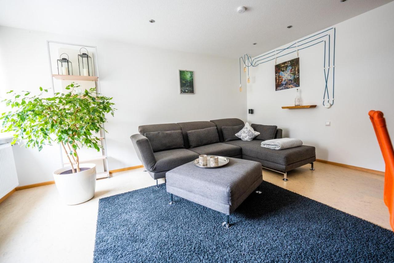 Laendliche 2-Zimmer Wohnung Bad Ditzenbach Extérieur photo